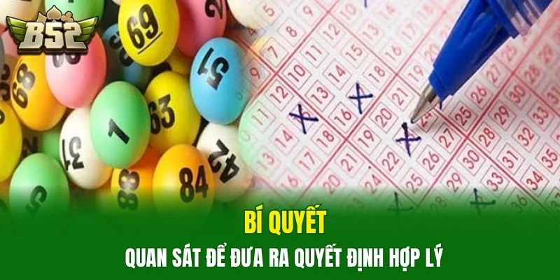 Bí quyết quan sát để đưa ra quyết định hợp lý 