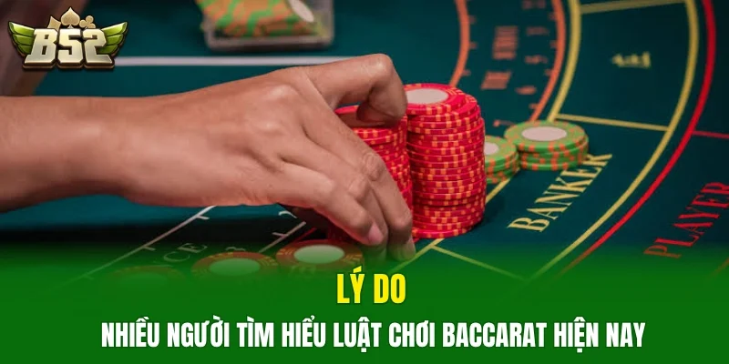 Lý do nhiều người tìm hiểu luật chơi baccarat hiện nay 