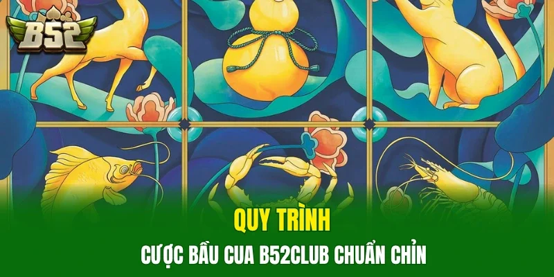 Quy trình cược Bầu cua B52CLUB chuẩn chỉn