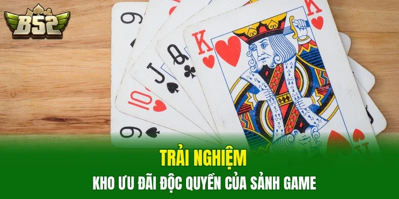 Trải nghiệm kho ưu đãi độc quyền của sảnh game
